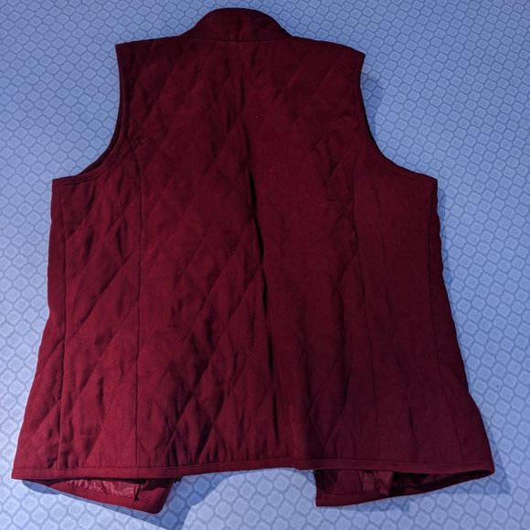 Karen Scott Quilted Vest - Picture 3 of 3